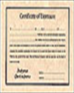 LICENSURE CERTIFICATE-ONLY STATED CLERK OF PRESBYTERY MAY ORDER
Made using laser printing. You may put it through an inkjet printer. It may NOT be used on a laser printer.