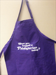 HAVE YOU HUGGED PRES-APRON-PURPLE