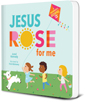 Close up view of Jesus Rose for Me