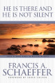 Close up view of He is There and He is Not Silent