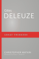 Close up view of Gilles Deleuze - Great Thinkers Series