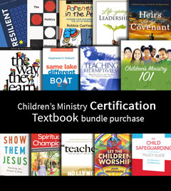 CHILDREN'S MINISTRY CERTIFICATION BOOKS KIT 12 books Revised 10-7-2024