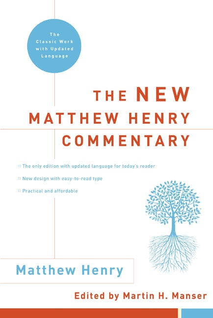 PCA Bookstore - MATTHEW HENRY'S COMMENTARY IN ONE VOLUME- KJV