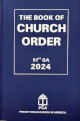 BOOK OF CHURCH ORDER BINDER - (ONLY)