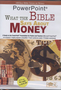 WHAT THE BIBLE SAYS ABOUT MONEY - POWERPOINT STUDY