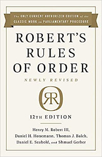 ROBERT'S RULES OF ORDER OFFICIAL 12TH EDITION