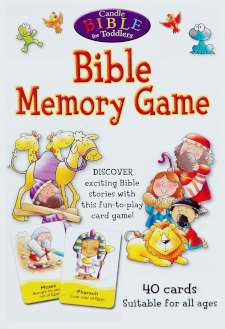 CANDLE BIBLE FOR TODDLERS: Bible Memory Game