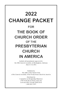 2022 BCO CHANGE PACKET