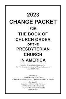 2023 BCO CHANGE PACKET