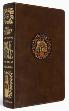 Biggest Story Bible for Kids 6-12 Living Hope Design brown