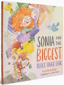 Sonia and the Biggest Block Tower Ever