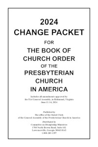 2024 BCO CHANGE PACKET