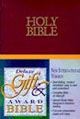 NIV - GIFT & AWARD BIBLE (BURGUNDY)