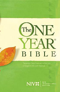 NIV - ONE YEAR BIBLE - PAPERBACK