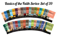 BASICS OF THE FAITH 33 BOOKLETS -  SET OF 33 TITLES  UPDATED 6-1-2023
